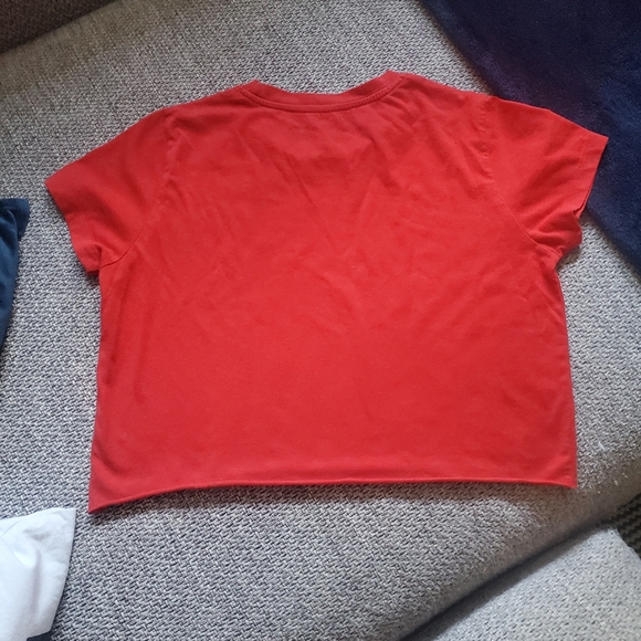 COCA COLA® Cropped Red Tee - Picture 2 of 3